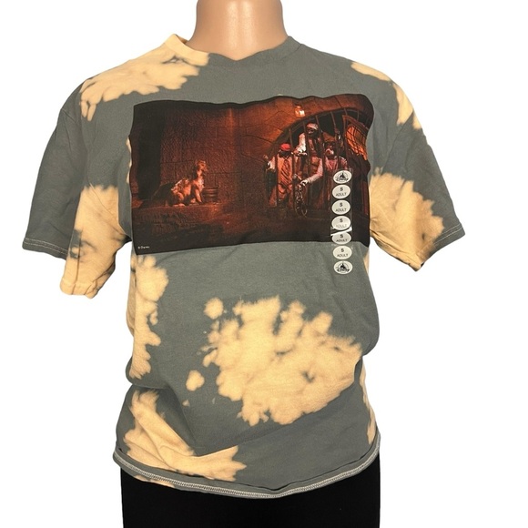 Disney Pirates Of The Caribbean Tie Dye Shirt - Picture 4 of 8